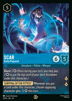 Scar - Eerily Prepared — Cold Foil
