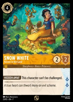 Snow White - Fairest in the Land — Cold Foil