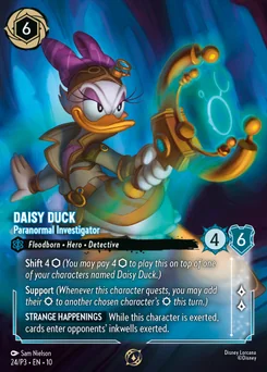 Daisy Duck - Paranormal Investigator — Holofoil