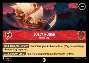 Jolly Roger - Hook's Ship — Cold Foil