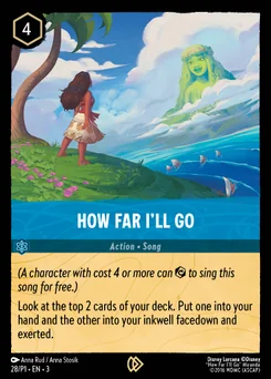 How Far I'll Go — Cold Foil