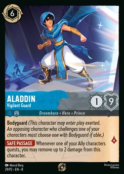 Aladdin - Vigilant Guard — Cold Foil