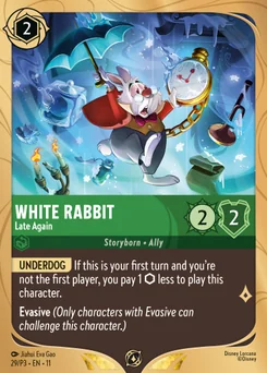 White Rabbit - Late Again — Holofoil