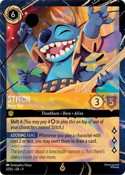 Stitch - Rock Star — Holofoil