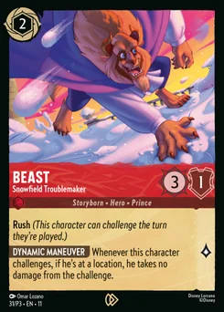 Beast - Snowfield Troublemaker — Cold Foil