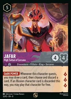 Jafar - High Sultan of Lorcana — Normal