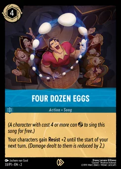 Four Dozen Eggs — Cold Foil