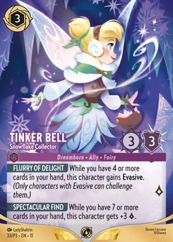 Tinker Bell - Snowflake Collector — Normal