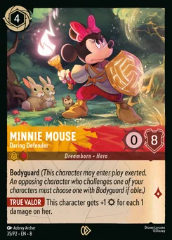 Minnie Mouse - Daring Defender — Cold Foil