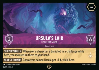 Ursula's Lair - Eye of the Storm — Cold Foil