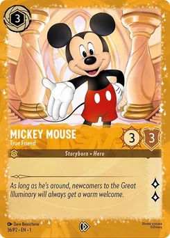 Mickey Mouse - True Friend — Holofoil