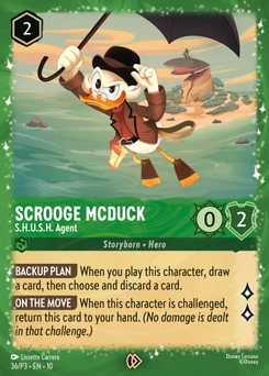 Scrooge McDuck - S.H.U.S.H. Agent — Holofoil