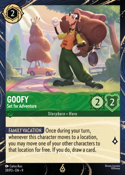 Goofy - Set for Adventure — Holofoil