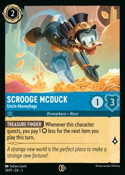Scrooge McDuck - Uncle Moneybags — Cold Foil
