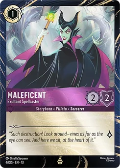 Maleficent - Exultant Spellcaster — Holofoil