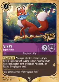Vixey - Expert Fisher — Holofoil