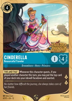 Cinderella - Resourceful Traveler — Holofoil