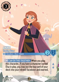 Anna - Trusting Sister — Holofoil