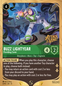 Buzz Lightyear - Providing Cover — Holofoil
