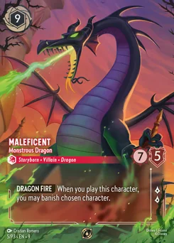 Maleficent - Monstrous Dragon — Holofoil