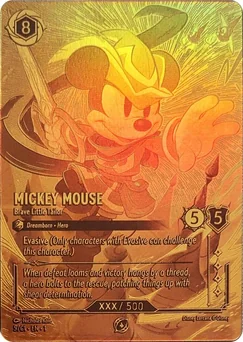 Mickey Mouse - Brave Little Tailor — Serial Numbered