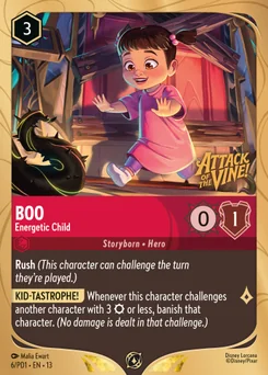 Boo - Energetic Child — Holofoil