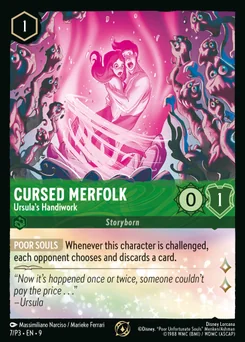 Cursed Merfolk - Ursula's Handiwork — Cold Foil