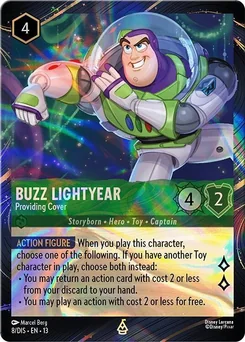 Buzz Lightyear - Providing Cover — Holofoil