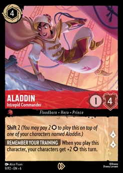 Aladdin - Intrepid Commander — Cold Foil