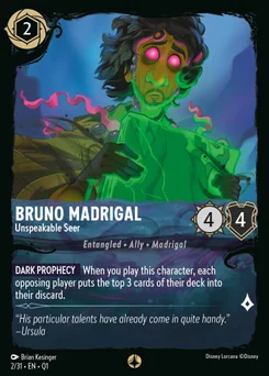 Bruno Madrigal - Unspeakable Seer — Normal