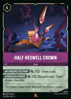 Half Hexwell Crown — Holofoil
