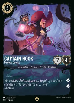 Captain Hook - Devious Duelist — Normal