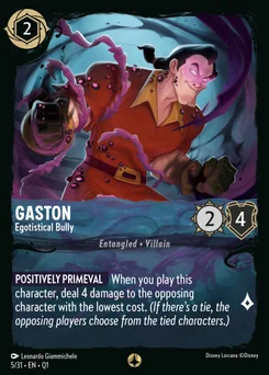 Gaston - Egotistical Bully — Normal