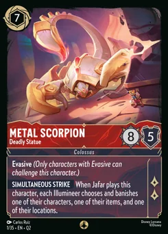 Metal Scorpion - Deadly Statue — Normal