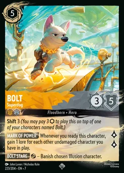 Bolt - Superdog — Cold Foil