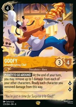 Goofy - Groundbreaking Chef — Cold Foil
