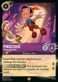 Pinocchio - Strings Attached — Cold Foil