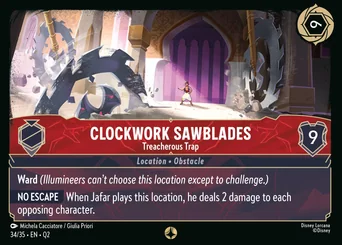 Clockwork Sawblades - Treacherous Trap — Normal