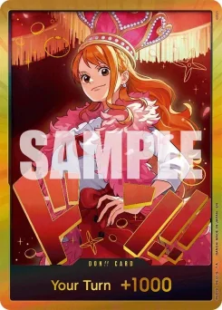DON!! Card (Nami) (Gold) — Gold Foil