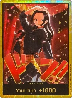 DON!! Card (Nico Robin) (Gold) — Gold Foil