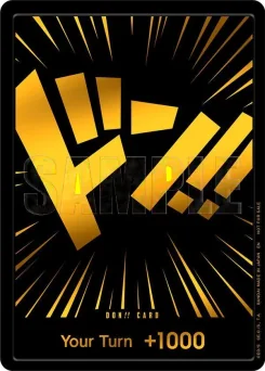 DON!! Card (Black and Gold) — Black Gold Foil