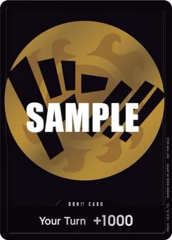 DON!! Card (Bronze) — Bronze Foil