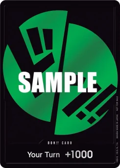 DON!! Card (Green) — Green Foil