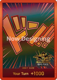 DON!! Card (Japanese Version 3rd Anniversary Set) — Foil