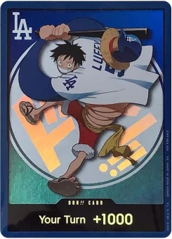 DON!! Card (LA Dodgers 2026 Promo) — Foil