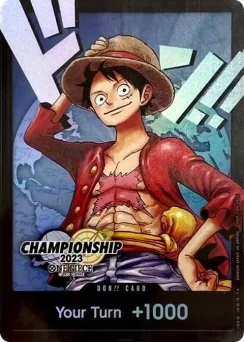 DON!! Card (Monkey.D.Luffy) (2023 World Championship Finals) — Normal