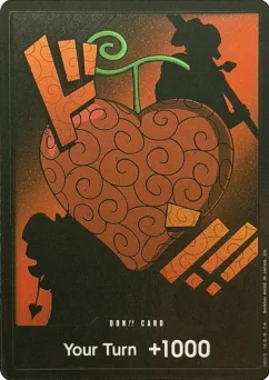 DON!! Card (Op-Op Fruit) (Devil Fruits Collection Vol. 3) — Foil