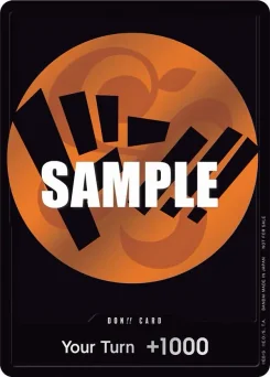 DON!! Card (Orange) — Orange Foil