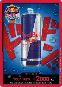 DON!! Card (Red Bull Double Don!!) — Foil
