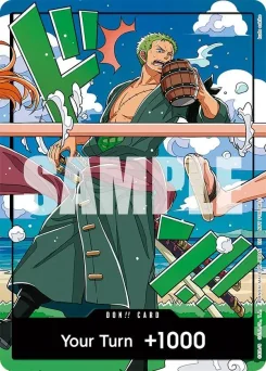 DON!! Card (World United) (Zoro) — Foil